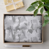 Winter Sneeuwgrijze camouflage, Militair, Leger Tissuepapier (Geschenk)