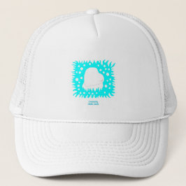 Winter sneeuwhart Trucker Hat Pet
