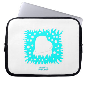 Winter Sneeuwhoornhoes voor neopreen-laptop Laptop Sleeve
