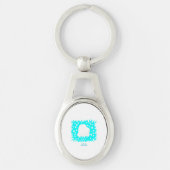 Winter Sneeuwhormoon Sleutelhanger (Voorkant)