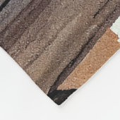 Winter Sneeuwkerstmooie rode kardinalen Fleece Deken (Hoek)