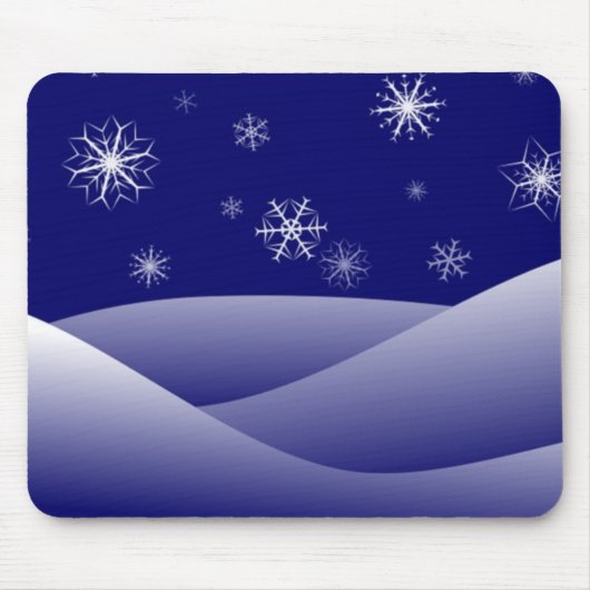 WINTER SNEEUWLANDSCHAP MUISMAT (Voorkant)