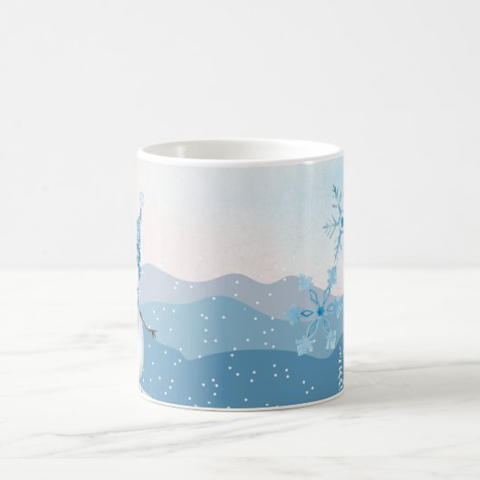 Winter Sneeuwman Hot Drink Mokken (Center)