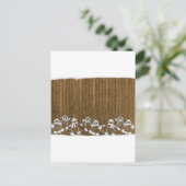 Winter Sneeuwman Peace Love Destiny Briefkaart (Staand voorkant)