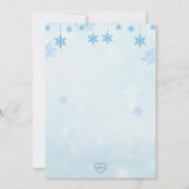 Winter Sneeuwmannen "Oh What Fun" Verjaardag Kaart (Achterkant)