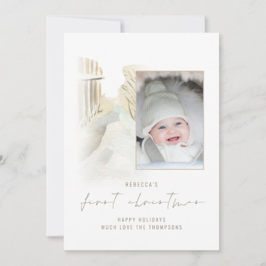 Winter Sneeuwpad Foto: eerste kerstdag (Voorkant)