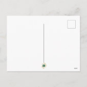 Winter Sneeuwpoar Beer Merry kerst Feestdagenkaart (Achterkant)