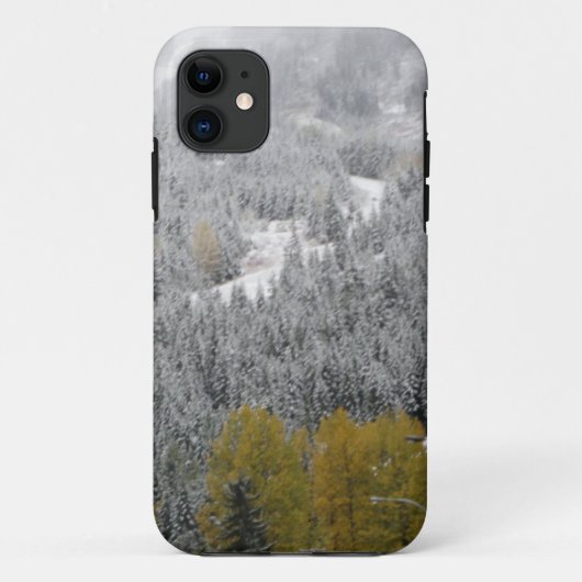 Winter Sneeuwscene Case-Mate iPhone Case (Achterkant)