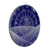 WINTER SNEEUWSCENE DARTBORD (Voorkant Links)