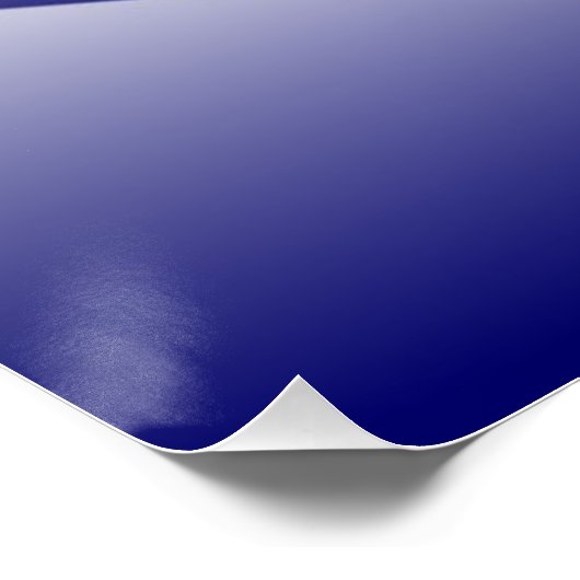 WINTER SNEEUWSCENE PERFECT POSTER (Hoek)