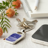 WINTER SNEEUWSCENE SLEUTELHANGER (Zijkant)