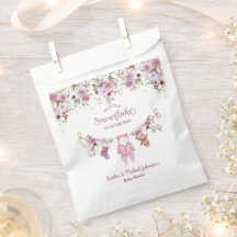 Winter Sneeuwvlok Meisje Waslijn Baby Shower