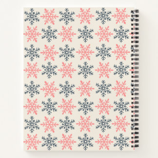 Winter Sneeuwvlok Spiraal Notebook Notitieboek