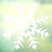 Winter sneeuwvlok venster klampen raamsticker (Vel 3)