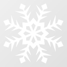 Winter sneeuwvlok venster vastklampen raamsticker