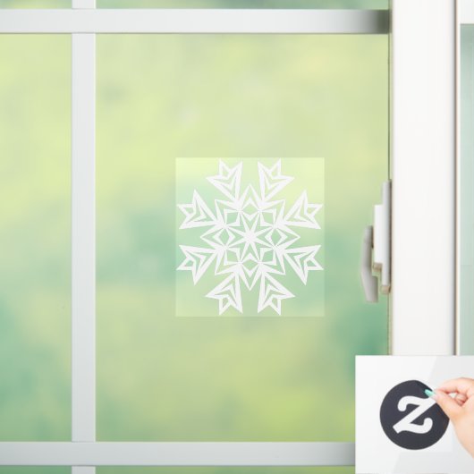 Winter sneeuwvlok venster vastklampen raamsticker (Huis)