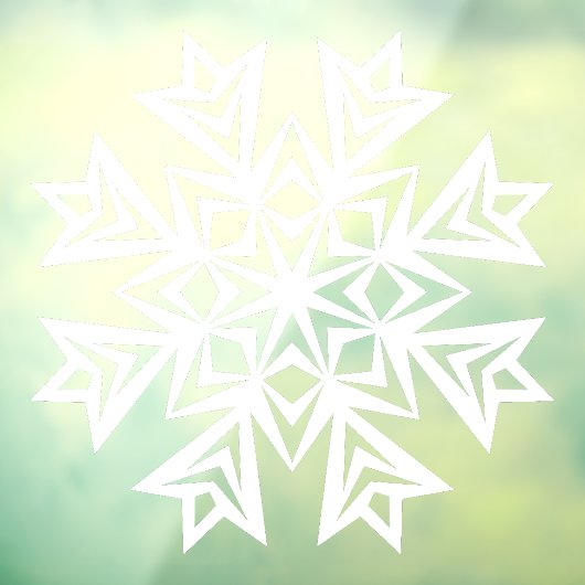 Winter sneeuwvlok venster vastklampen raamsticker (Vel 3)