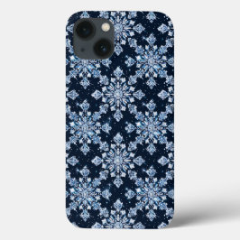 Winter Sneeuwvlok Vorst Esthetisch Ontwerp Case-Mate iPhone Case