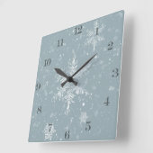 Winter Sneeuwvlok wandklok (Hoek)