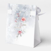 Winter sneeuwvlokken Baby zijn koud buiten Dank u Bedankdoosjes (Achterkant)