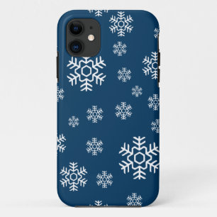 Winter Sneeuwvlokken Vakantie Case-Mate iPhone Case