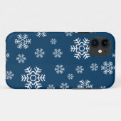 Winter Sneeuwvlokken Vakantie Case-Mate iPhone Case (Achterkant (horizontaal))