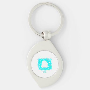 Winter Sneeuwwirl-Sleutelhanger Sleutelhanger