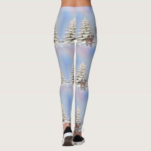 Winter Snow Angel Leggings (Achterkant)