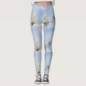 Winter Snow Angel Leggings (Voorkant)