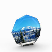 Winter Snow at Mount Shasta, CA Fotoblokken (Links)