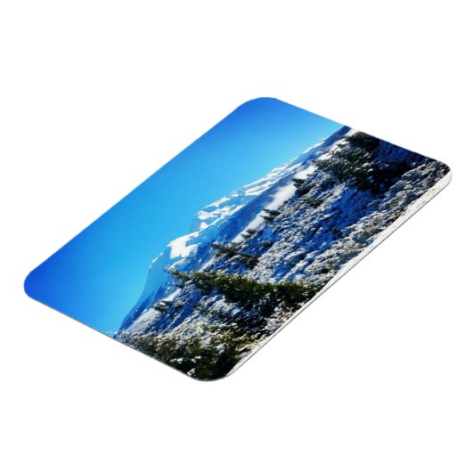 Winter Snow at Mount Shasta, CA Magneet (Linkerzijde)