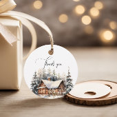 Winter Snow Baby Het is koud buiten Bedankjes Labels