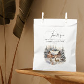 Winter Snow Baby Het is koud buiten Bedankzakje