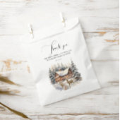 Winter Snow Baby Het is koud buiten Bedankzakje