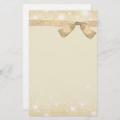 Winter Snow briefpapier (Voorkant / Achterkant)