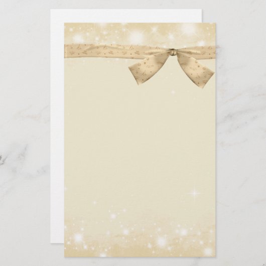 Winter Snow briefpapier (Voorkant / Achterkant)