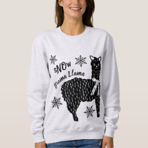 Winter Snow Drama Llama Trui