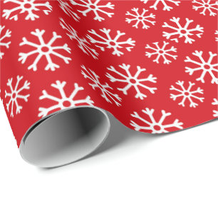 Winter Snow Flakes-patroon Cadeaupapier