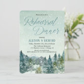 Winter Snow herfst Mountains rustiek repetitiedine Kaart (Staand voorkant)