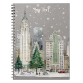 Winter Snow in the City Notitieboek (Voorkant)
