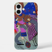 WINTER SNOW MODE MONOGRAM Case-Mate iPhone CASE (Achterkant)