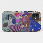 WINTER SNOW MODE MONOGRAM Case-Mate iPhone CASE (Achterkant (horizontaal))