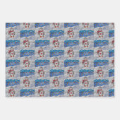 Winter Snow Penguin Inpakpapier Vel (Voorkant 2)