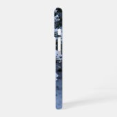 Winter Snow Pine Needles Macro Phone Case iPhone 16 Hoesje (Linkerkant)