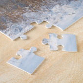 Winter Snow Pond & Barns Tennessee Fotografie Legpuzzel (Zijkant)