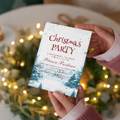 Winter Snow Scenery Kerstfeest Kaart