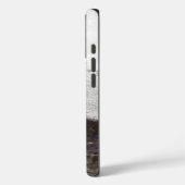 Winter Snow Stream Stripes Case-Mate iPhone Case (Achterkant / Links)