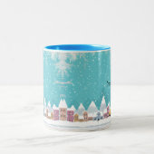 Winter Snow Village Vakantie Mok (Center)