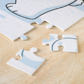 Winter Snowball Friends Kids Puzzle Legpuzzel (Zijkant)