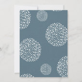 Winter Snowball Holiday Foto Feestdagenkaart (Achterkant)